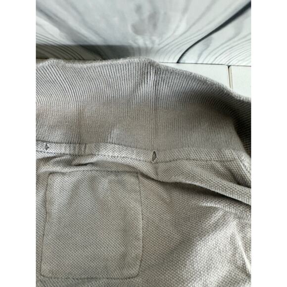 Vtg Y2K Hollister Logo Gray Polo Top Tee Bella Swan Grunge SZ Large - Picture 5 of 5